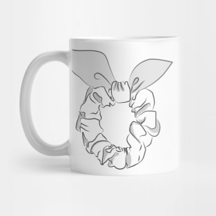 cute hair scrunchie Mug